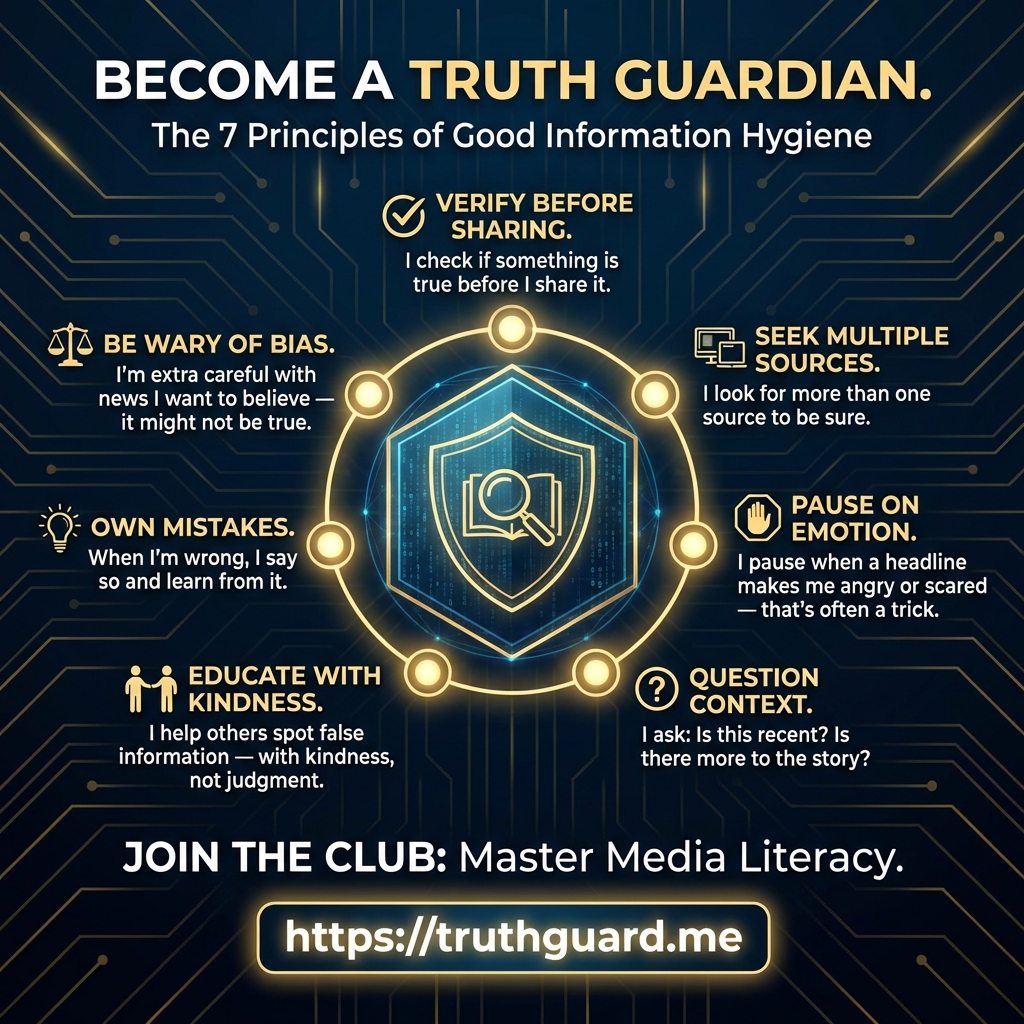 Truth Guardian Principles - Commit to Truth