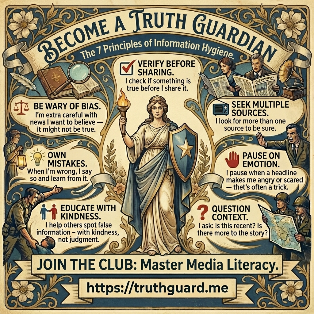 Truth Guardian Principles - Commit to Truth