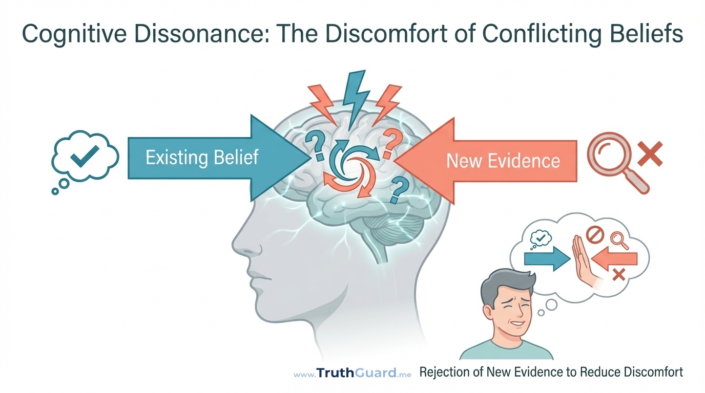 Cognitive Dissonance: When New Information Conflicts with Beliefs