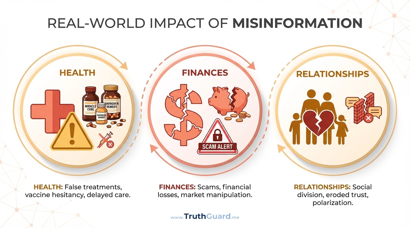 The Real-World Impact of Misinformation